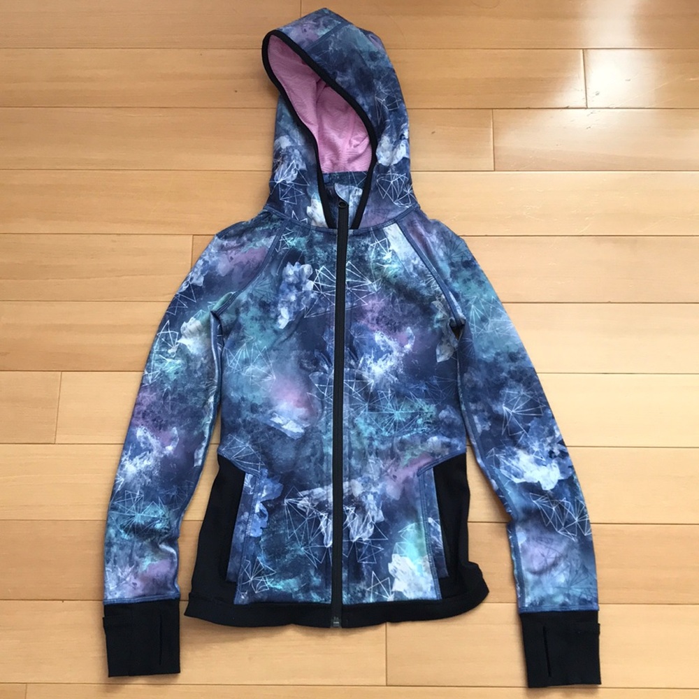 lululemon ivivva girls full zip up jacket